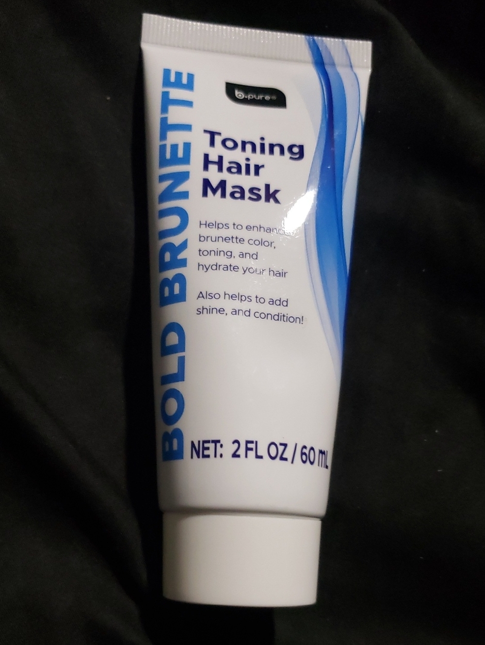 B-pure Bold Brunette Toning Hair Mask New 2fl Oz